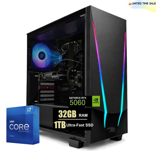 Gaming desktop computer i7 - desktop,