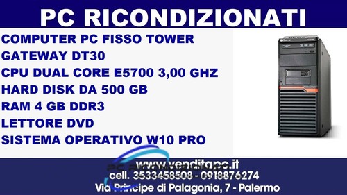 Computer fisso acer gateway - pc,