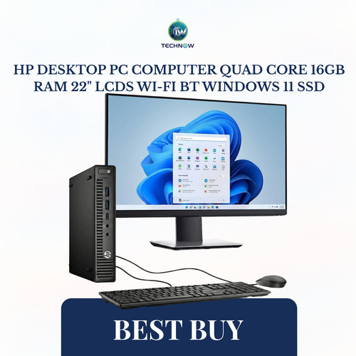Desktop computer quad - hp,